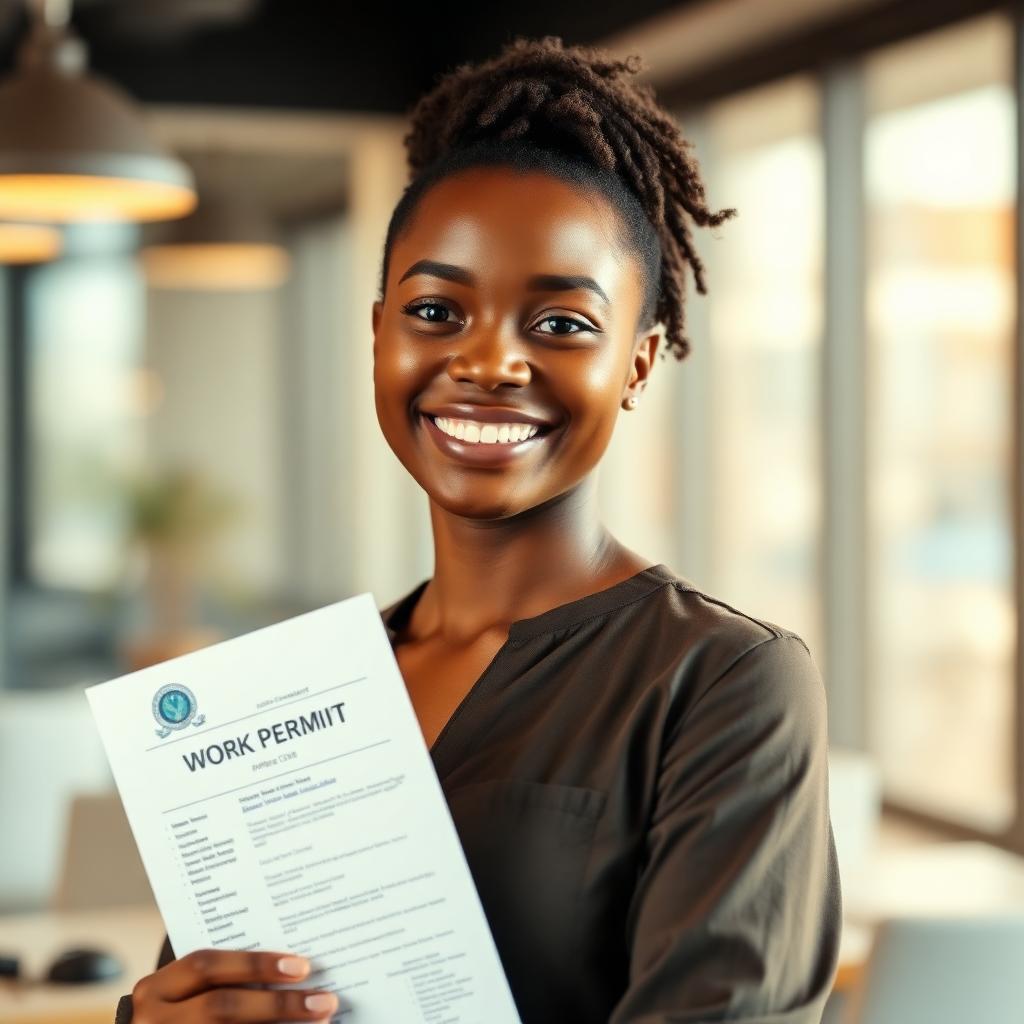 Worker authorized to work in the United States